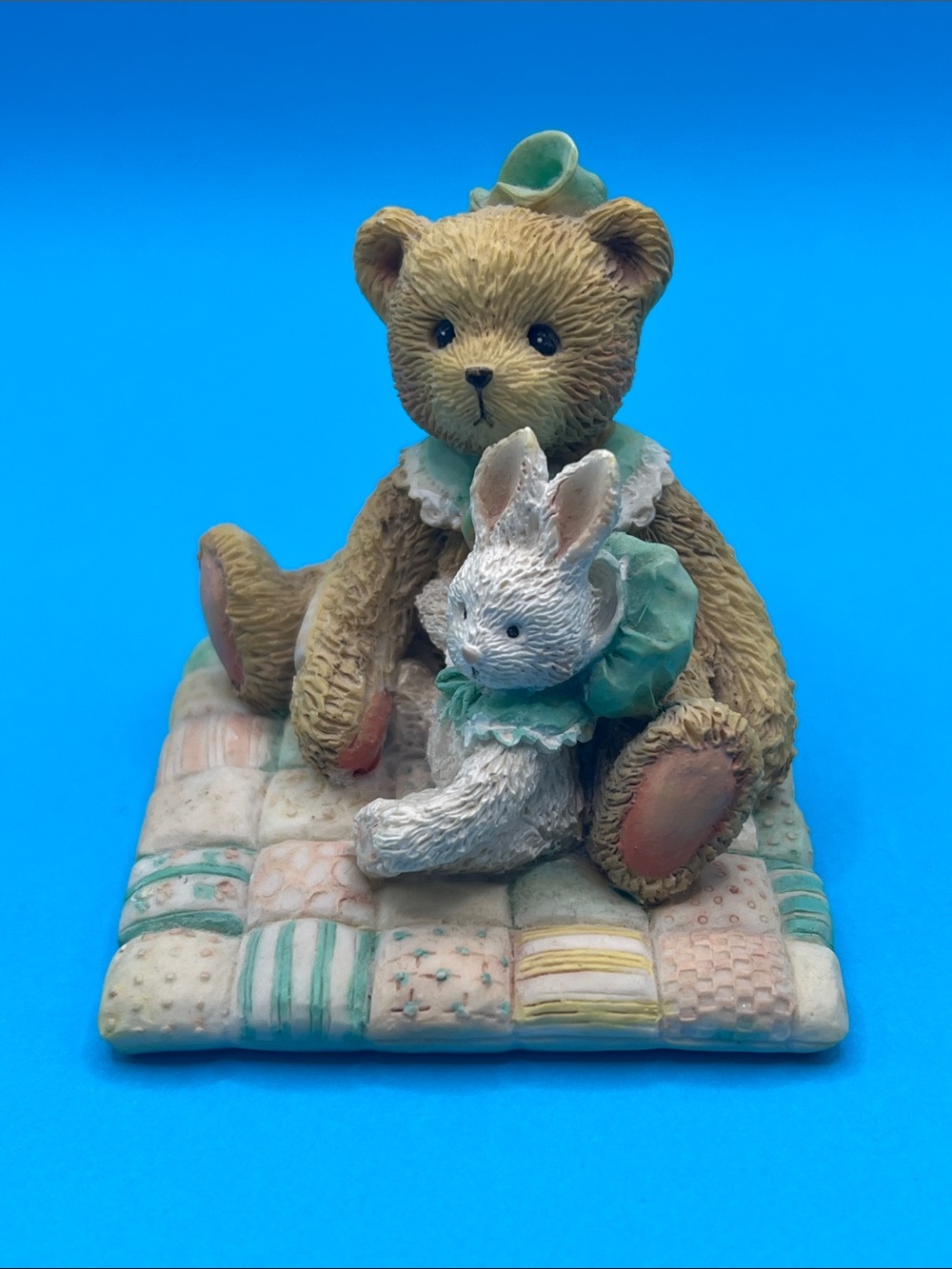 Vintage Cherished Teddies Camille "I'd Be Lost Without You" Figurine 1991 Enesco